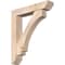 Ekena Millwork Imperial Slat Smooth Bracket w/ Offset Brace, Douglas Fir, 7 1/2"W x 38"D x 44"H BKT0806X38X44IMP06SDF - alternate 1